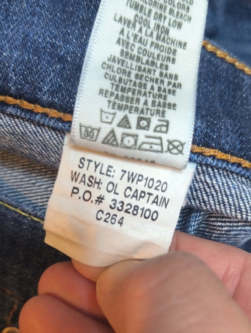 sac349🍀Mid Rise Bootcut w/32.5" Inseam Lucky Women's Jeans Size 6 - Picture 6 of 8